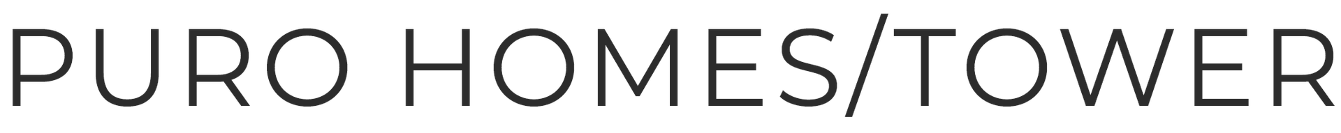 Logo Puro Homes / Tower